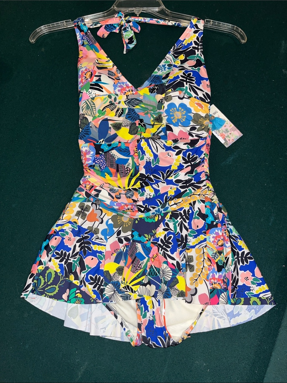 NEW Johnny Was Halter Swim dress SO CUTE Sz XS